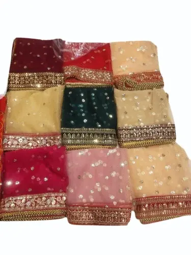 Net Wedding Bridal Dupatta
